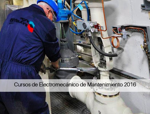 Cursos de Electromecánico de Mantenimiento 2022
